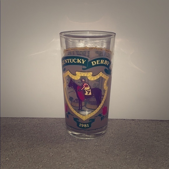 Kentucky Derby Other - Vintage 1981 Kentucky Derby Glass